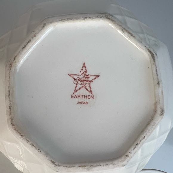 All The Trimmings Japan Tea Set with 6 Canada made Glasses, Teapot & 2 Teacups - Picture 15 of 16